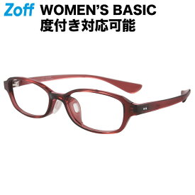 【スペシャルプライス】スクエア型 めがね（パープル）｜WOMEN’S BASIC｜Zoff ゾフ 度付きメガネ 度入りめがね ダテメガネ 眼鏡 レディース おしゃれ zoff_dtk【ZA231010_81A1 ZA231010-81A1】【52□17-146】