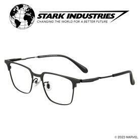 【スペシャルプライス】ウェリントン型 めがね（ブラック）｜MARVEL STARK INDUSTRIES｜マーベル スタークインダストリーズ 度付きメガネ 度入りめがね ダテメガネ 眼鏡 メンズ おしゃれ zoff_dtk【ZF232007_14F1 ZF232007-14F1】【51□18-145】