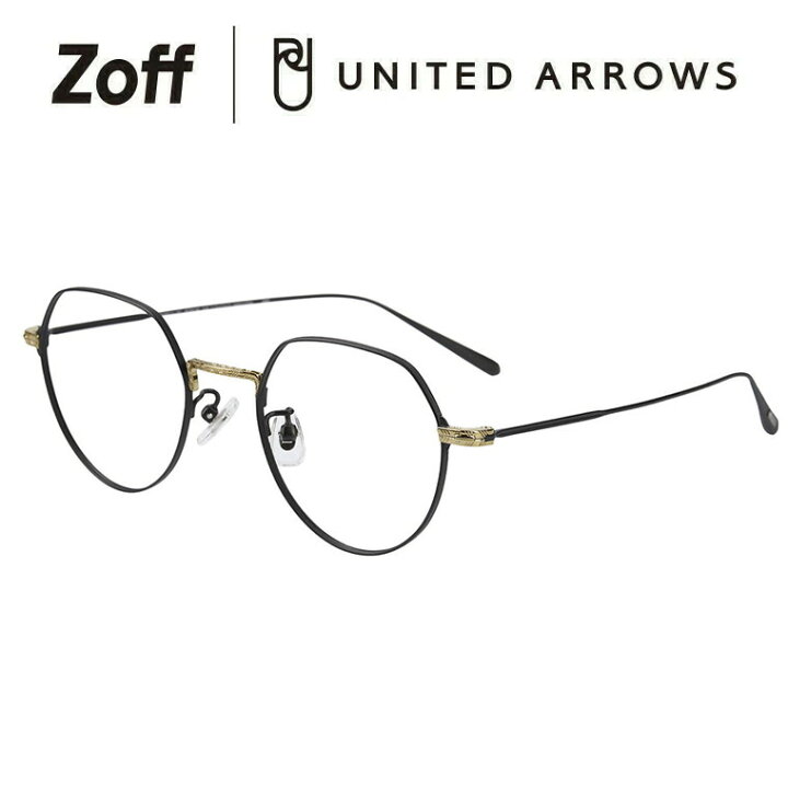 楽天市場】ボストン型 めがね（ブラック）｜Zoff｜UNITED ARROWS｜ゾフ 