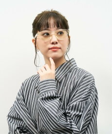 |【WEB限定】ウェリントン型 サングラス(イエロー(クリア)) 軽量 紫外線防止 UVカット 男女兼用 メンズ レディース 男性用 女性用 ユニセックス おしゃれ 運転 ドライブ スポーツ【ZA241G63-50A1】【46□24-145】|