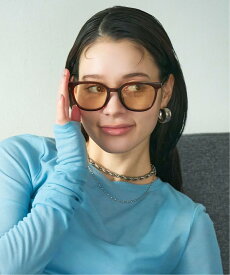 |【WEB限定】ウェリントン型 サングラス(ブラウン(クリア)) 軽量 大きめサイズ 紫外線防止 UVカット 男女兼用 メンズ レディース 男性用 女性用 ユニセックス おしゃれ 運転 ドライブ スポーツ【ZA241G64-43A1】【55□22-145】|