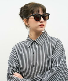 |【WEB限定】ウェリントン型 サングラス(ブラック) 軽量 大きめサイズ 紫外線防止 UVカット 男女兼用 メンズ レディース 男性用 女性用 ユニセックス おしゃれ 運転 ドライブ スポーツ【ZA241G65-14E3】【52□19-145】|