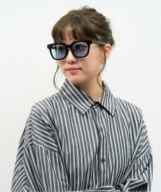 |【WEB限定】ウェリントン型 サングラス(ブラック) 軽量 大きめサイズ 紫外線防止 UVカット 男女兼用 メンズ レディース 男性用 女性用 ユニセックス おしゃれ 運転 ドライブ スポーツ【ZA241G65-14E4】【52□19-145】|