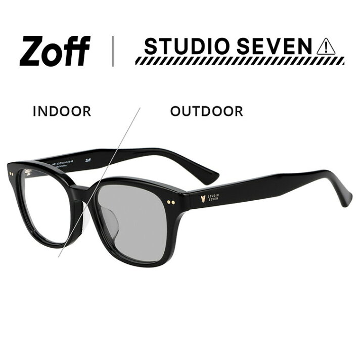 楽天市場】|【WEB限定】Zoff STUDIO SEVEN ウェリントン型 調光 