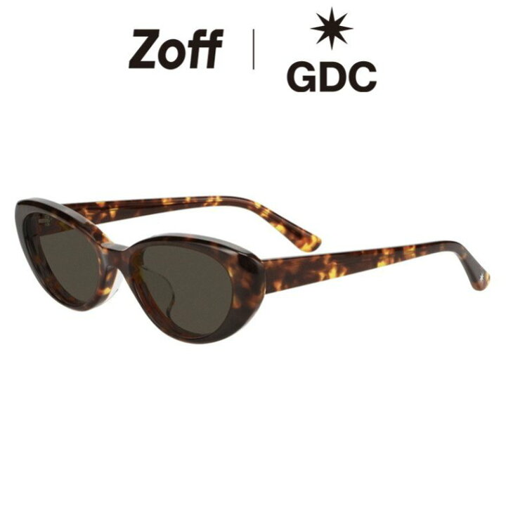 楽天市場】|Zoff GDC オーバル型 サングラス (ブラウン(デミ柄 