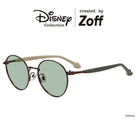 ≪本日限定！エントリーで最大100％ポイントバック≫|Zoff Mickey & Friends Hands ボストン型 サングラス (ブラウン) （ミニーマウス モデル） ディズニー ラバーテンプル ズレ落ち防止 カラーレンズ 紫外線対策 UVカット メンズ レディース ユニセックス おしゃれ【ZF2|