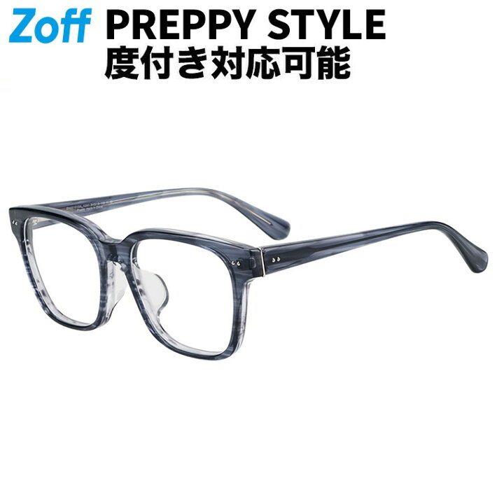楽天市場】|ウェリントン型 メガネ (グレー(クリア)) Zoff CLASSIC 
