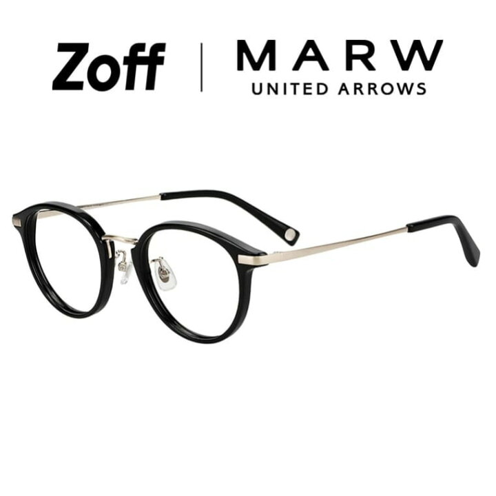 楽天市場】| 【MARWコラボ】Zoff MARW UNITED ARROWS ボストン型 