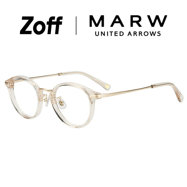 楽天市場】| 【MARWコラボ】Zoff MARW UNITED ARROWS ボストン型 