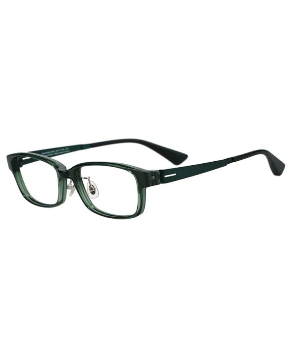 ETRE TOKYO×Zoff ウェリントン型メガネ カーキ 調光レンズに変更済 
