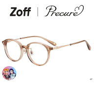 ｜Zoff ふたりはプリキュア キュアブラック＆キュアホワイト プレミアムモデル ボストン型 メガネ (ブラ…