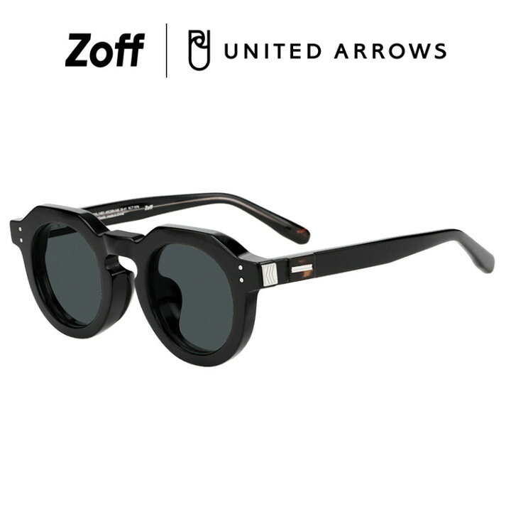 楽天市場】|Zoff UNITED ARROWS ウェリントン型 サングラス (ブラック 