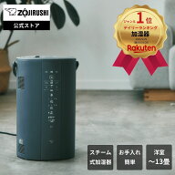◆【公式店限定商品】※おひとり様3台まで スチーム式加湿器 EE-DE50DS BM （ソフトブラック） 清潔な蒸…