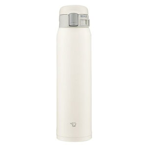 【公式店】象印 ステンレスマグ 600ml ペールホワイト ネイビー 軽量 コンパクト! ワンタッチ オープン! 高い保温 保冷力! ステンレス 保温 真空断熱 蓋付き エコ 軽量 携帯 漏れ防止 コン