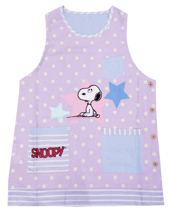 楽天市場】エプロン 【送料無料】キャラクターエプロン スヌーピー