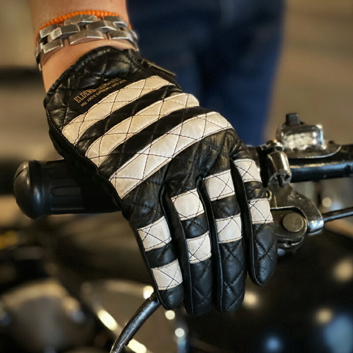 楽天市場】本革 レザー 囚人グローブ バイクグローブ プリズナー 手袋 