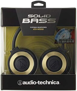 �I�[�f�B�I�e�N�j�J SOLID BASS �|�[�^�u���w�b�h�z�� �d�ቹ �u���b�N�S�[���h ATH-WS550 BGD �w�b�h�t�H�� 4961310134914