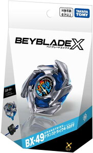 �^�J���g�~�[ TAKARA TOMY BEYBLADE X �x�C�u���[�hX BX-49 �X�^�[�^�[ �h�����X�g���C�N4-50FF BX49 �h�����X�g���C�N ���C���_�[�����`���[ X�_�b�V�� �A�^�b�N�^�C�v �x�C�u���[�h �ΐ� �R�} ������