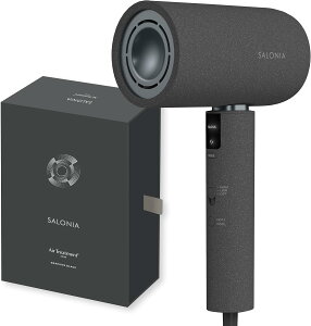 SALONIA �T���j�A �ŏ�ʃ��f�� �G�A�g���[�g�����g �h���C���[ �啗�� ���� �y�� �w�A�h���C���[? �O���t�@�C�g�u���b�N? �v���[���g SAL24214BK