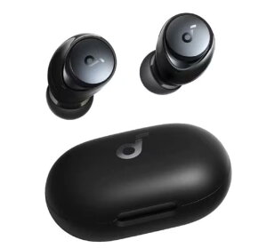 �A���J�[ ���C�����X �C���z�� �n�C���] �m�C�Y�L�����Z�����O �ő�50���� USB-C ���C�����X�[�d Soundcore Space A40 A3936N11 �u���b�N �C���t�H�� ���C�����X�C���z�� Bluetooth �u���[�g�D�[�X �m�C�L