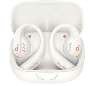 �A���J�[ ���C�����X �C���z�� �I�[�v���C���[ IP55 �ő�46���� USB-C AeroFit Pro A3871N21 �z���C�g Anker Soundcore AeroFit Pro �C���t�H�� Bluetooth �Ή� �u���[�g�D�[�X 4571411214158