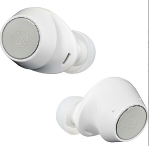 audio-technica ATH-CKS30TW WH �z���C�g ���S���C�����X�C���z�� Bluetooth �d�ቹ IP55 �h���h�o �}���`�|�C���g ���^�y�� �ő�20���ԍĐ� �q�A�X���[ ��x�� �I�[�f�B�I�e�N�j�J 4961310159580