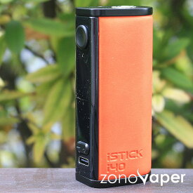 Eleafイーリーフ iStick i40 Box Mod 2600mAh Neon Orange 電子タバコ VAPE ベイプ テクニカルモッド リキッド 本体 スターターキット タールニコチン0 水蒸気 アトマイザー