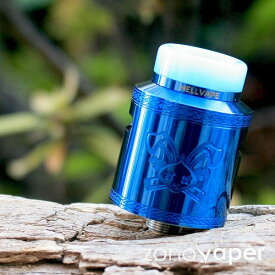 HELLVAPEヘルベイプ Dead Rabbit デッドラビットV2 RDA Atomizer Blue 電子タバコ VAPE ベイプ