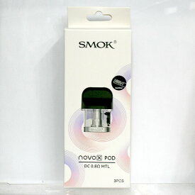 SMOKスモークNovo X用Pod Cartridge 2ml DC 0.8ohm MTL（ネコポス便対象商品*注意事項要確認） 電子タバコ VAPE ベイプ