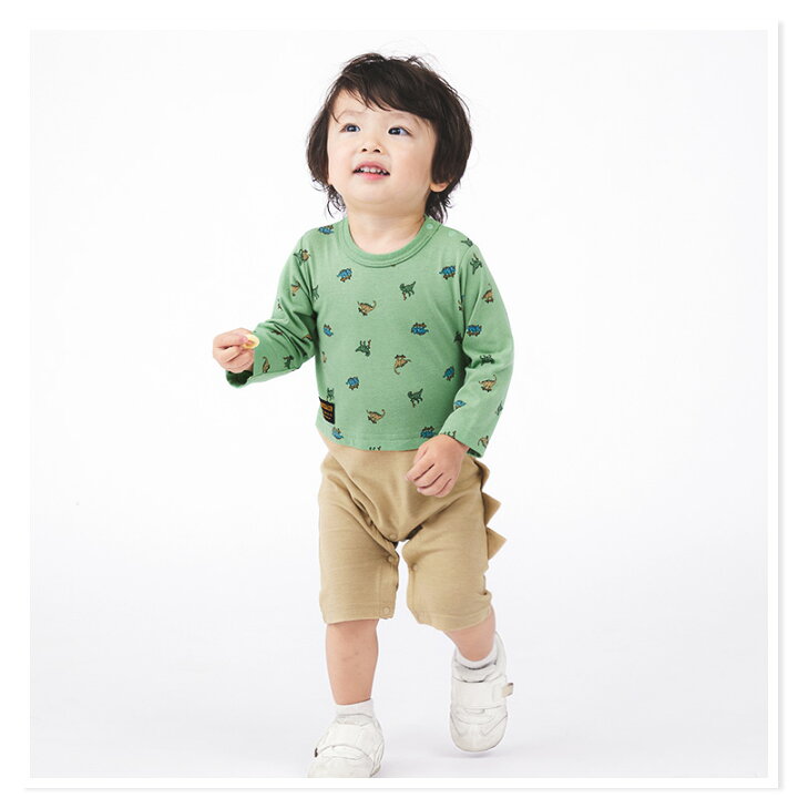 楽天市場】【56%OFF】 ベビー服 カバーオール 恐竜 切替 セパレート