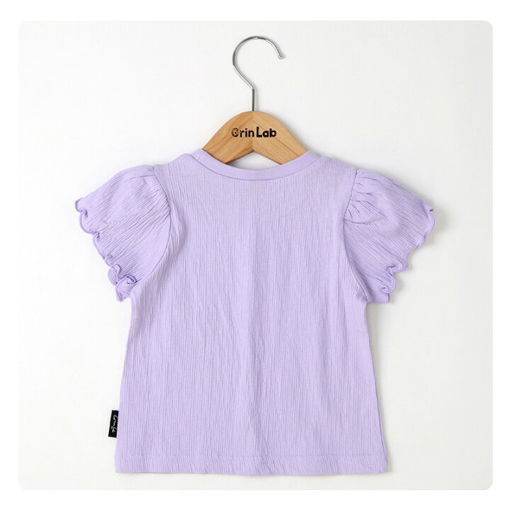 楽天市場】キッズ Tシャツ 半袖 女の子 子供服 トップス フリル袖 