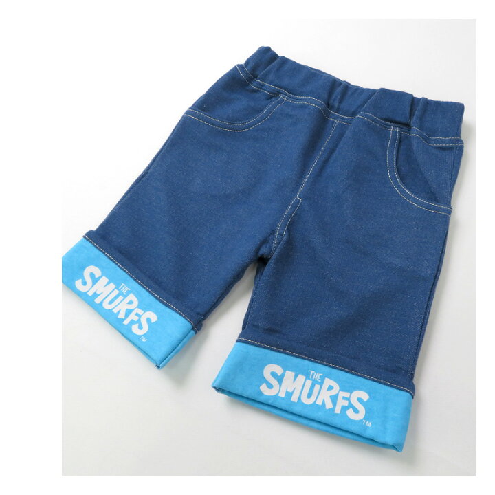 楽天市場】【10%OFF】 子供服 ボトムス スマーフ 折り曲げ ハーフ 