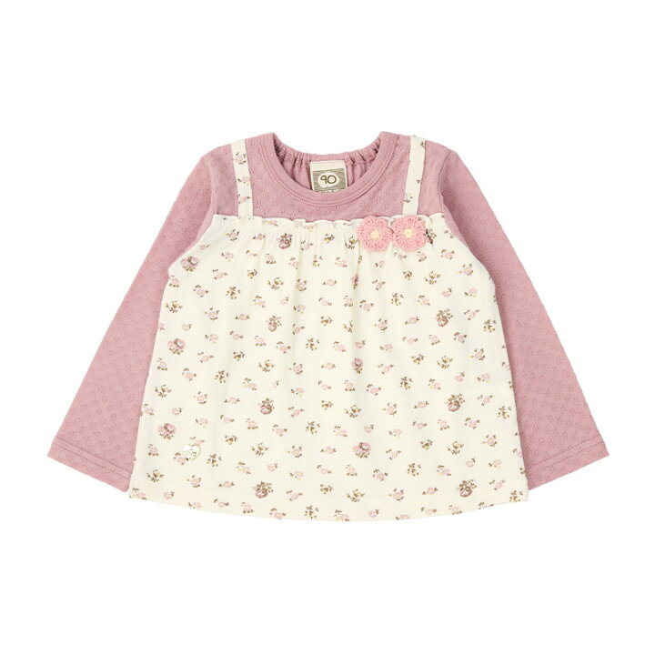 楽天市場】【10%OFF】 キッズ 長袖 ロンT ガールズ Tシャツ トップス 