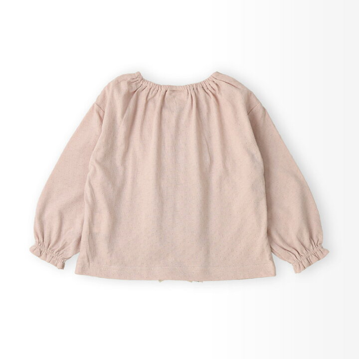 楽天市場】【~31%OFF】 ガールズ ロンT 重ね着風 フリル 花柄 長袖 T 