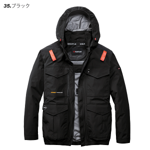 BURTLE �o�[�g�� AC2101 AC�u���]�������̂݁� �n�C�o�b�N�t�@�� �ՔM���ʁi-15���j �A���~C���H �w�����b�g���[�t�[�h �t���n�[�l�X�Ή� AIR CRAFT �M���Ǒ΍� �󒲍�ƕ� �t�@���t���E�F�A