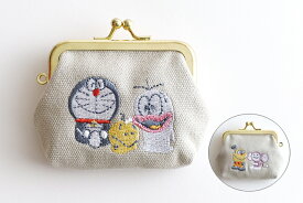 ドラえもん オバケのQ太郎 がま口 GRAY 藤子・F・不二雄ミュージアム限定