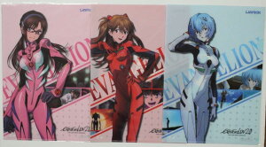 ローソン限定オリジナル エヴァンゲリオン クリアファイル全6種