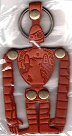 ジブリ美術館 革製キーホルダー 屋上ロボット兵 天空の城ラピュタ
