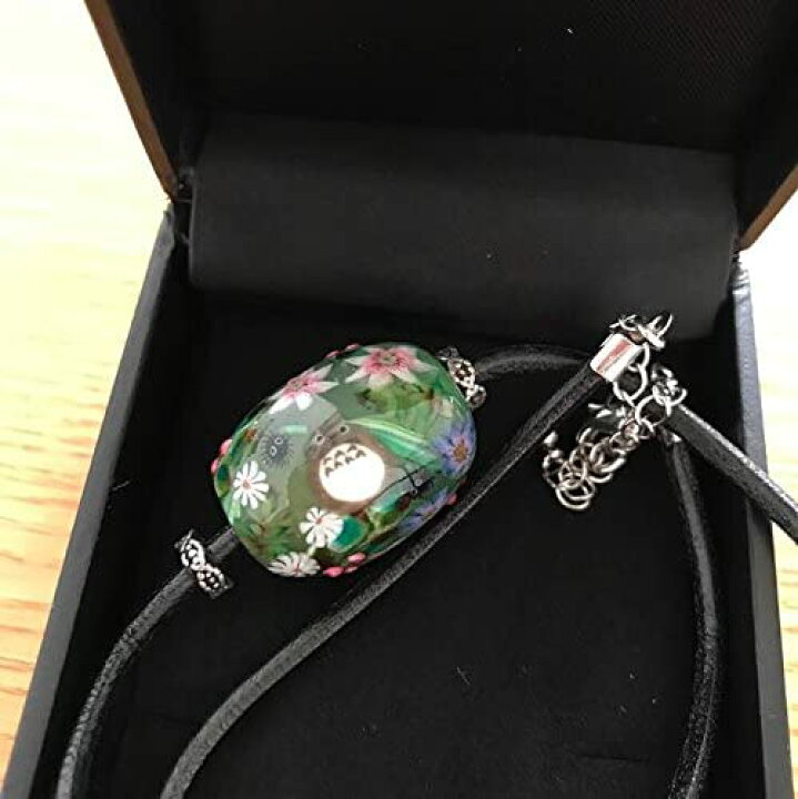 楽天市場】ジブリ美術館限定 となりのトトロ トンボ玉ネックレス(横  