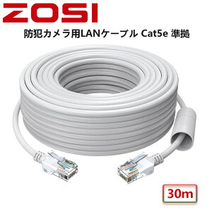 ZOSI lanP[u 30m C[TlbgP[u RJ45P[u POEhƃJ PoE XCb` C^[lbg [^[ Rs[^[ IP J C[TlbgP[u T[o[ Ɨl Ɩp O