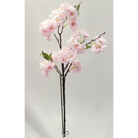 【プレミアム八重桜スプレー（造花）】桜　ブランチ　八重桜　枝　フェイクフラワー　アーティフィシャルフラワー　シルクフラワー　花材　春　装飾　店舗　飾り　デコレーション　インテリア 花見