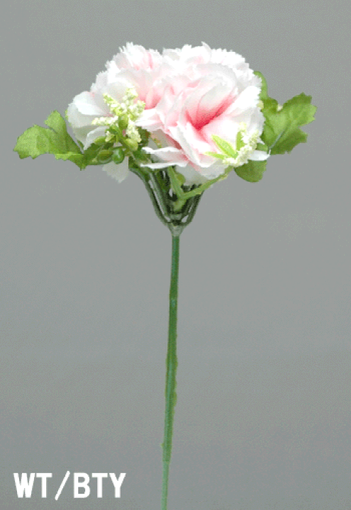 楽天市場】花径約3.5cm 3輪付カーネーション【造花