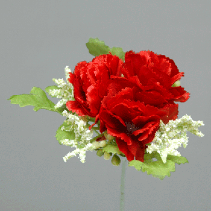 楽天市場】花径約3.5cm 3輪付カーネーション【造花 楽天市場】花径約3.5cm 3輪付カーネーション【造花