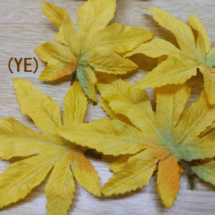 楽天市場】[お勧め商品]76枚ミニもみじリーフ4～7cm【秋の造花】落ち葉
