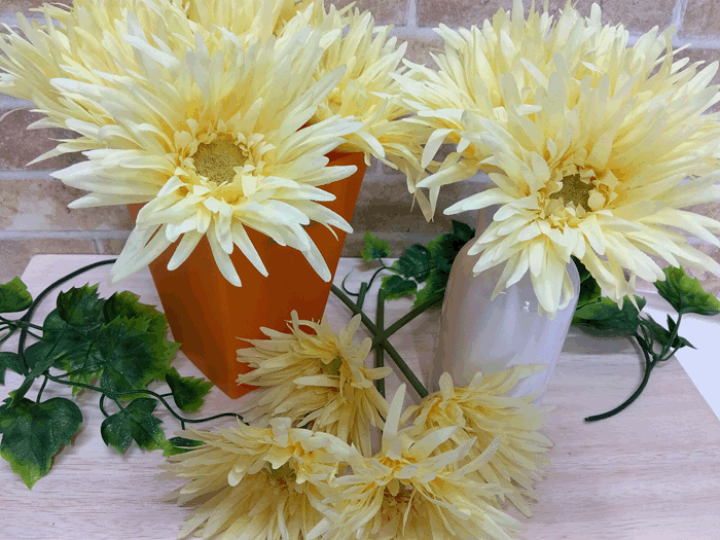 楽天市場】[最短出荷 残りわずか]ガーベラ(YE・4本set) スパイラル