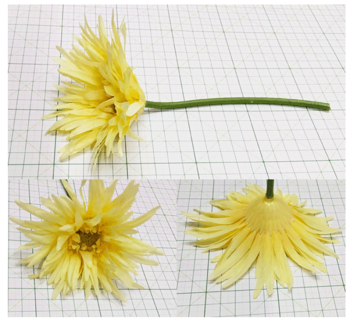 楽天市場】[最短出荷 残りわずか]ガーベラ(YE・4本set) スパイラル