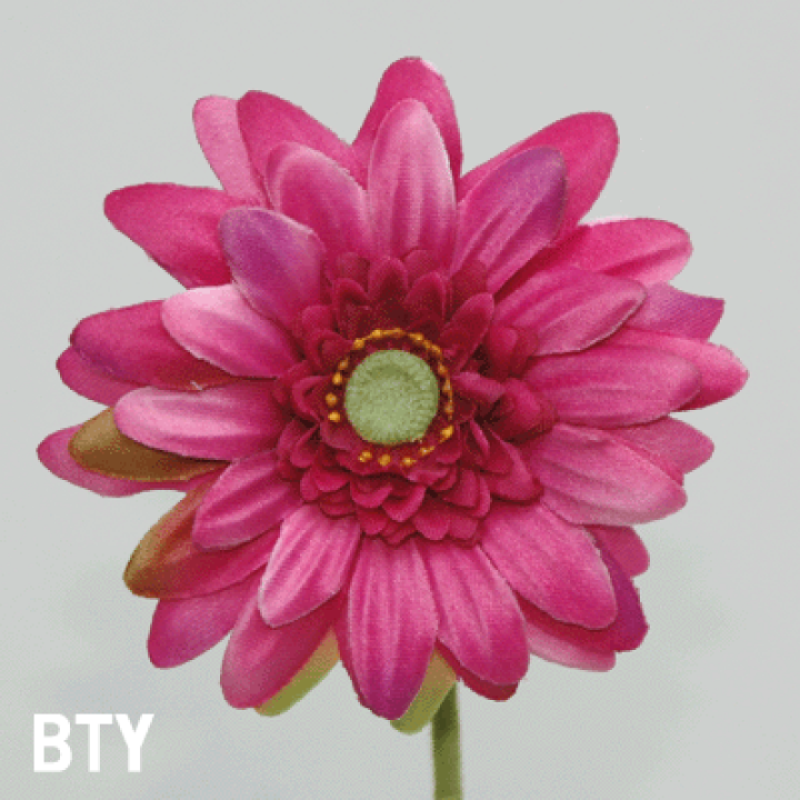 ガーベラ 楽天市場】[即日出荷] ガーベラショート【造花】花径6cm全長35cm