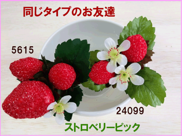 デコパージュ ꔛ‬ꕤ ガーデン雑貨 *フェンス *ピック *いちご デコパージュ ꔛꕤ ガーデン雑貨 *フェンス *ピック *いちご