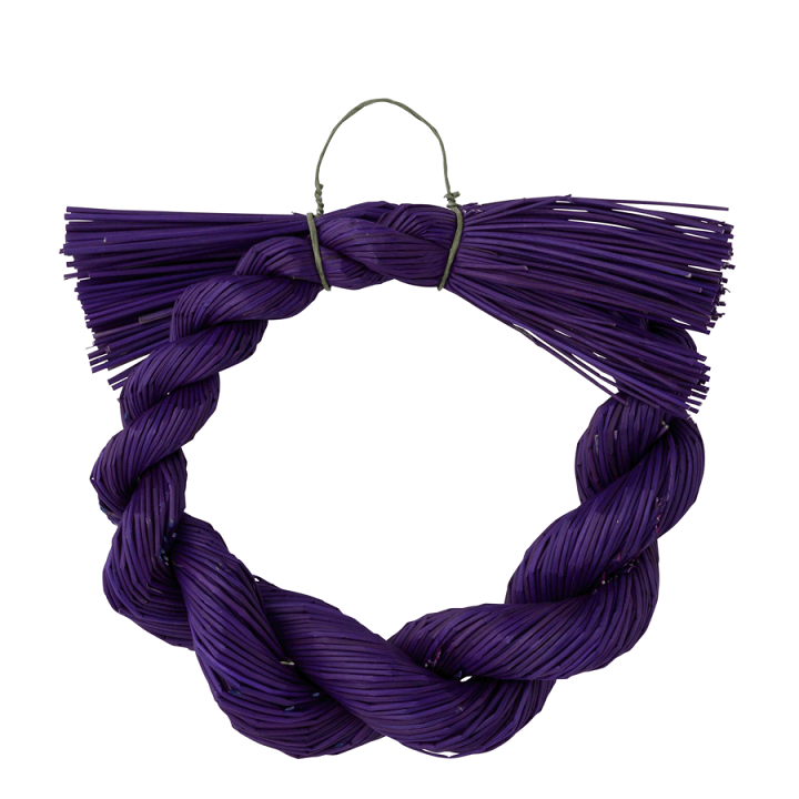しめ縄リース＊2020＊パープル 変形しめ縄リース パープル: 正月雑貨 ｜ YDMオンラインストア ｜ 横浜