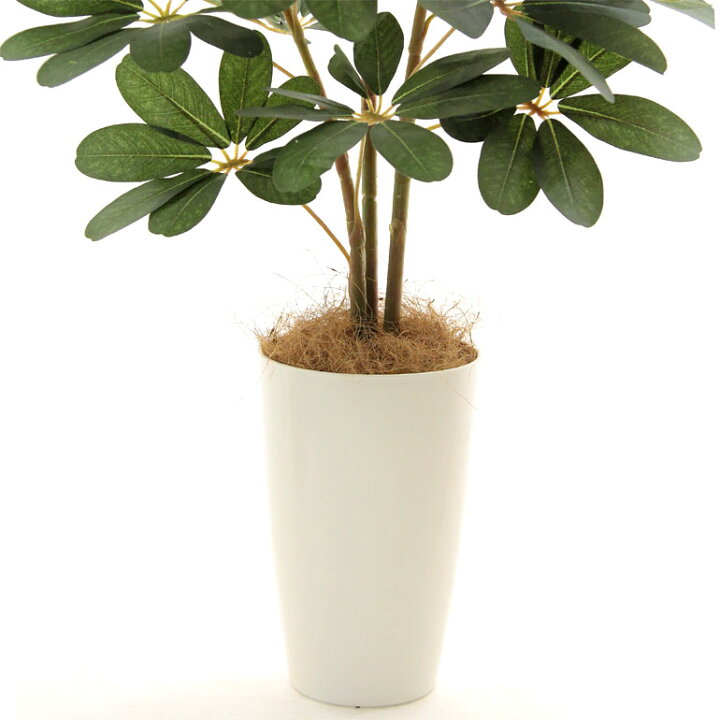 楽天市場 フェイクグリーン 造花 人工観葉植物 シェフレラ 100 105cm カポック 室内 部屋 風水 消臭 観葉植物 フェイク 人工 大 大型 リビング 玄関 人気 空気清浄 葉 葉っぱ リアル 室内用 インテリア 空気 植物 大きい 大きめ おしゃれ グリーン 鉢 植木鉢